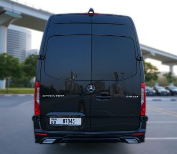 Sprinter boot space
